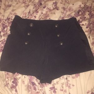 Alice in wonderland inspired button shorts